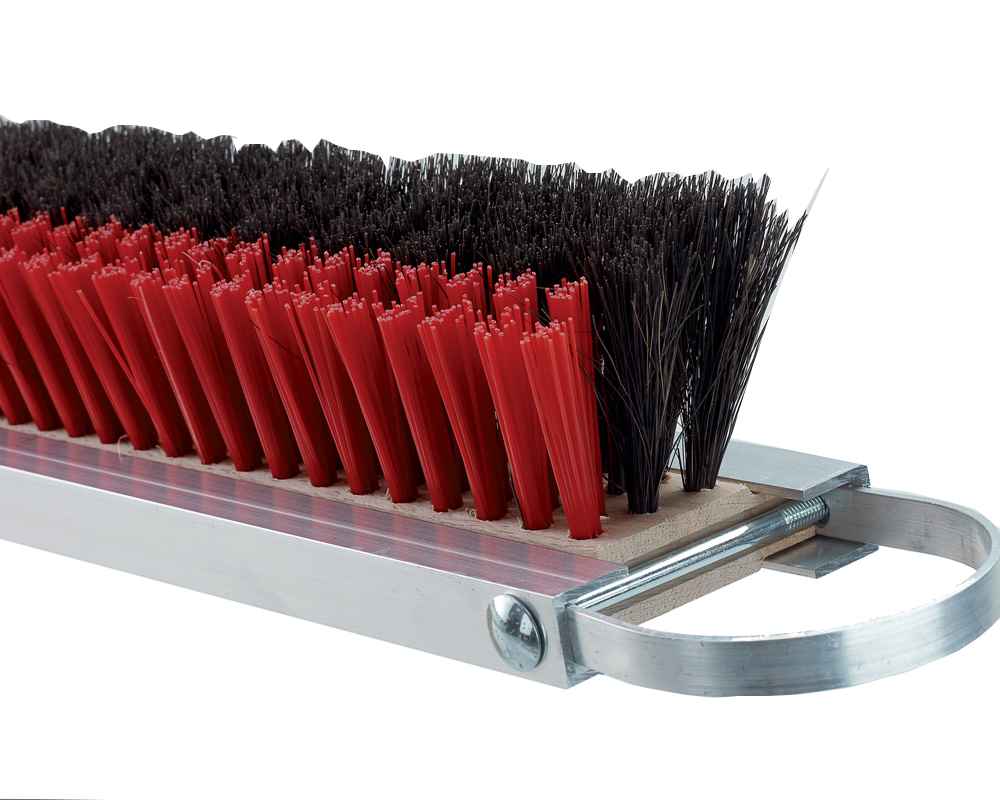Kombi-Besen Detail Bürsten