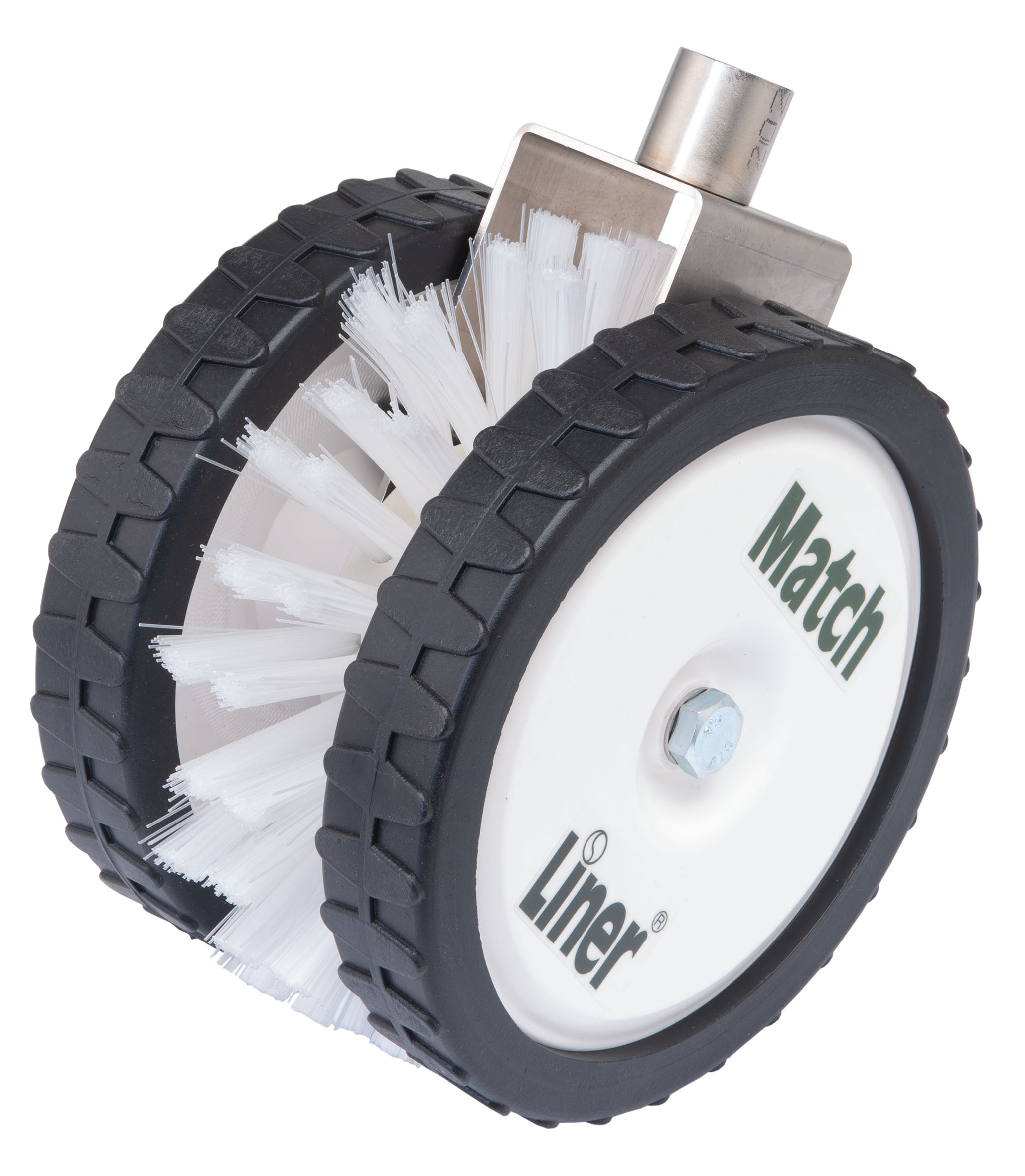 Match Liner 4 cm mit weißen Borsten
