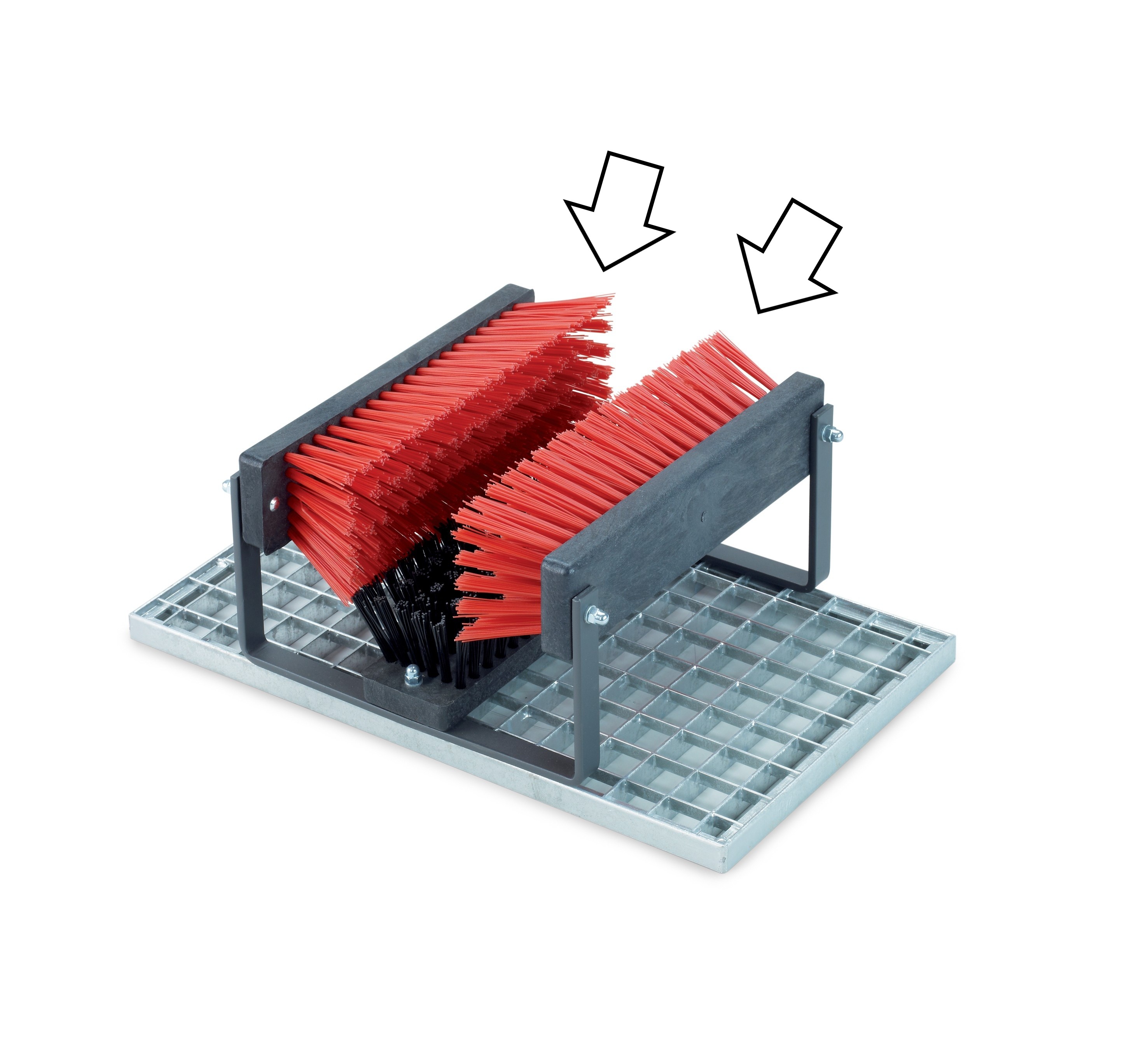Ersatzbürste rot für Schuhreiniger Ideal