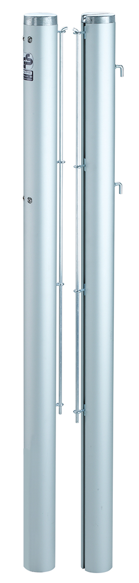 Tennisnetzpfosten Court Royal TP 83 Alu eloxiert