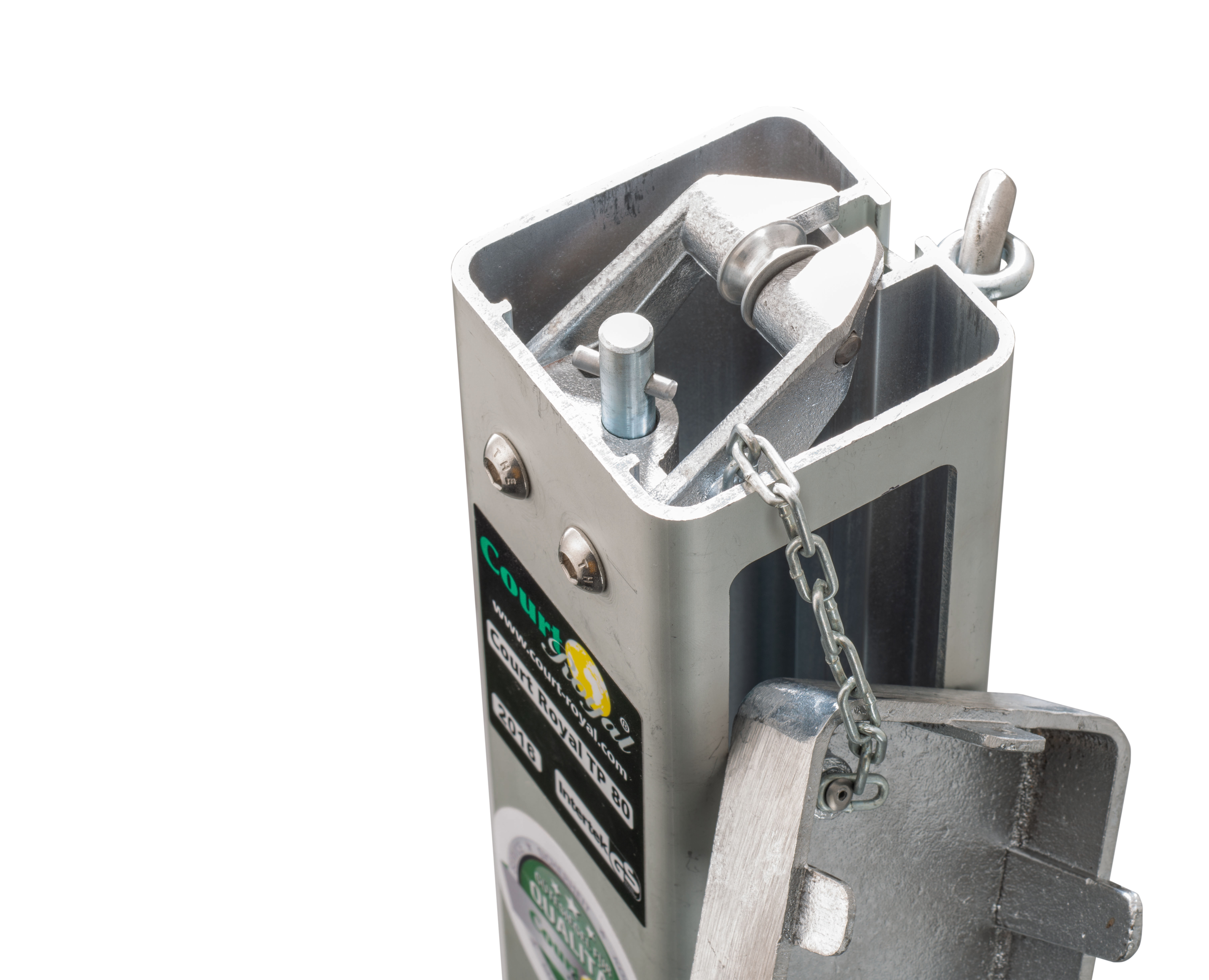 Zylinderkerbstift für Tennisnetzpfosten