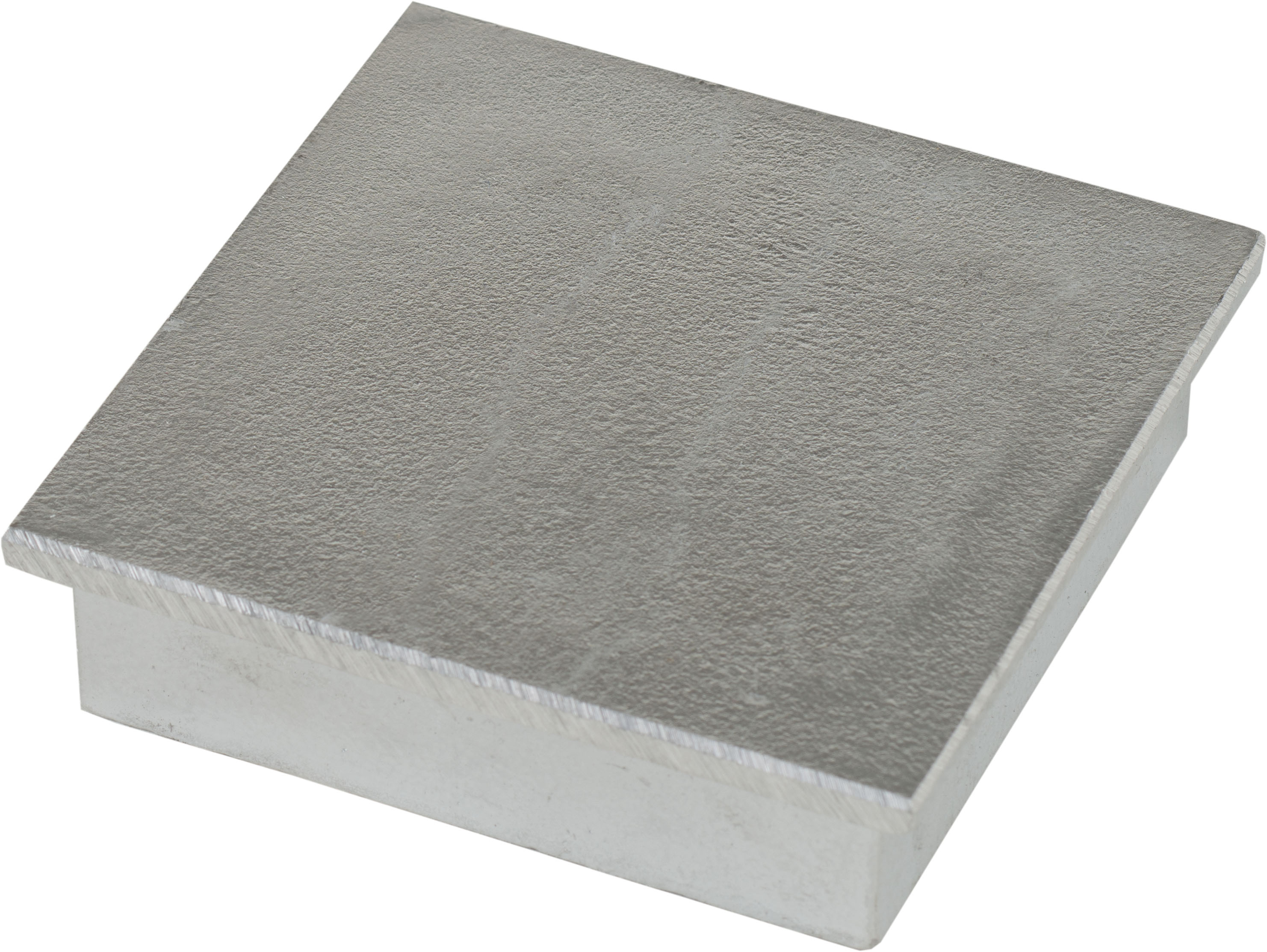 Abdeckung für Bodenhülse - 80x80 mm