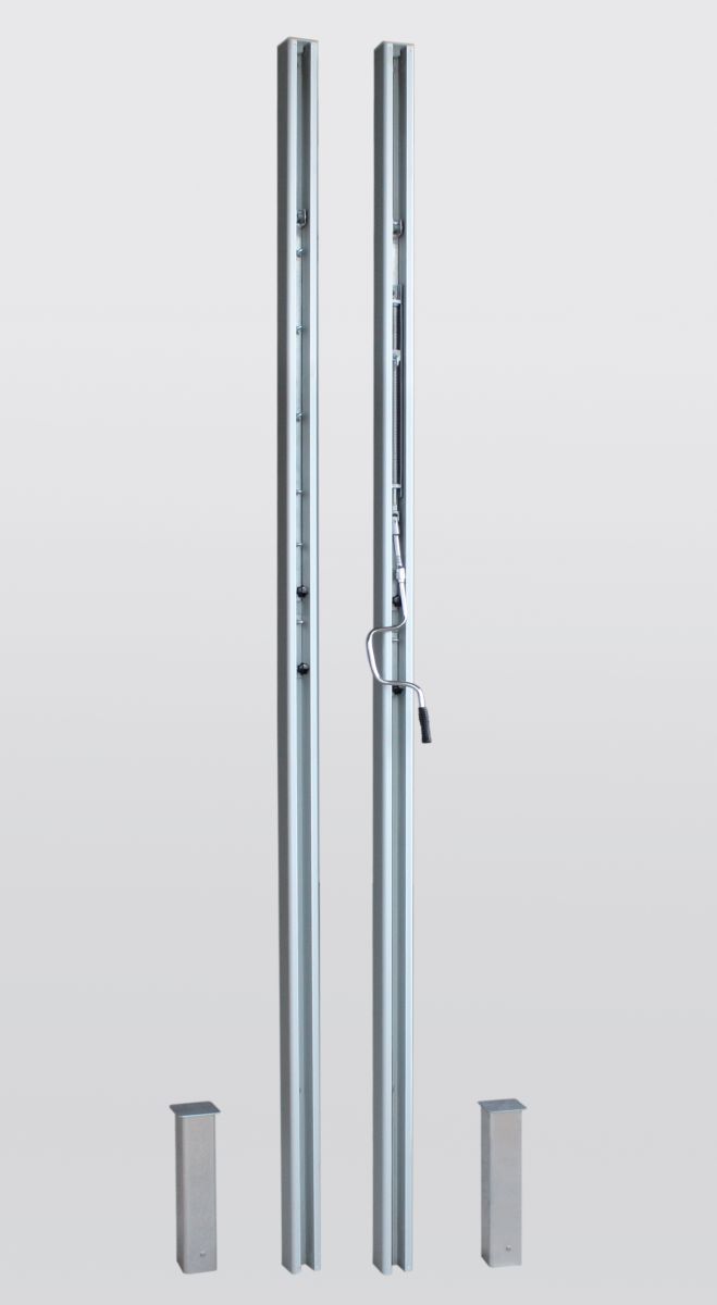 Volleyball Pfosten Spezial 80  Aluminium