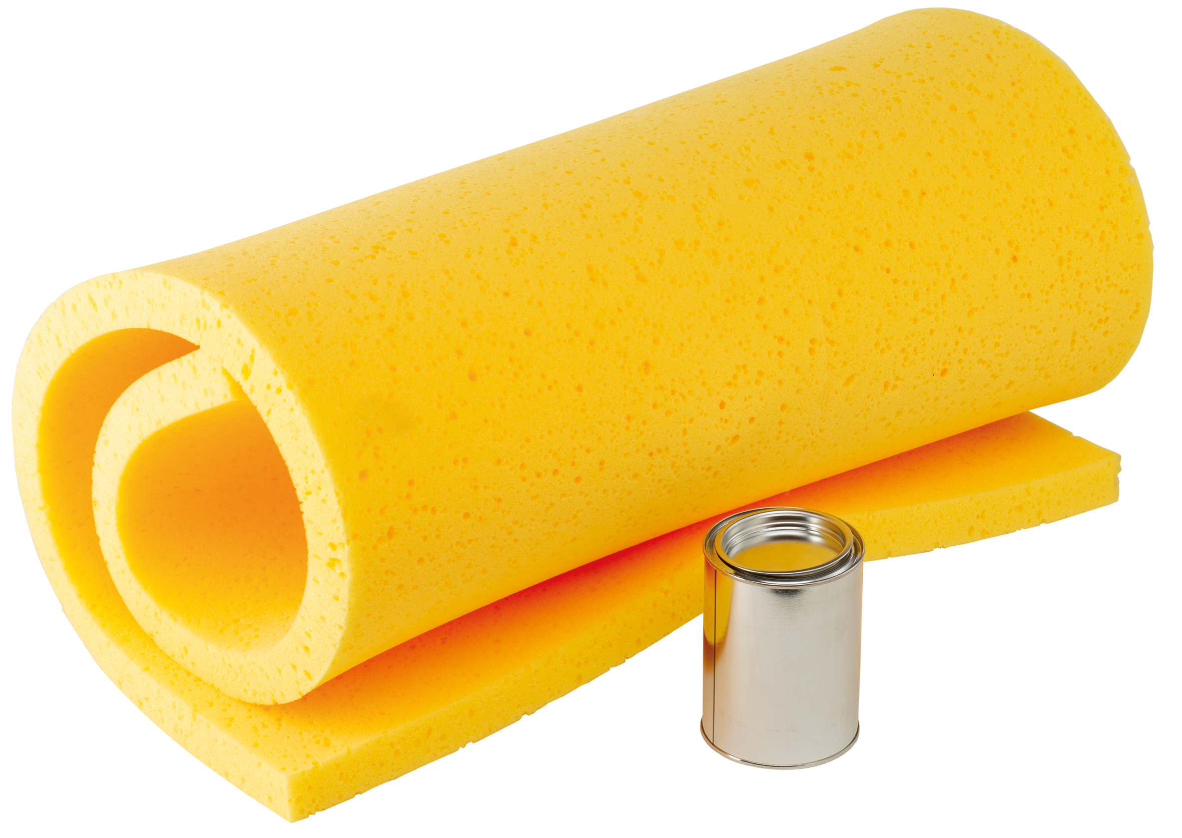 Ersatzschwamm mit Kleber für Universal-Saugwalze Spezial