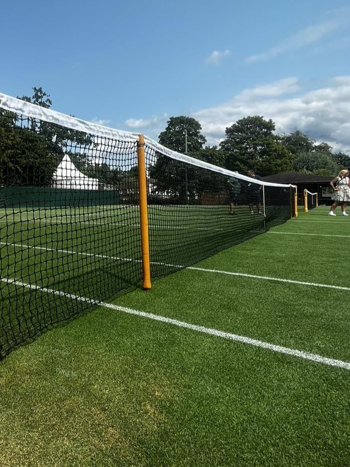 Wimbledon Holz Single-Netzstützen