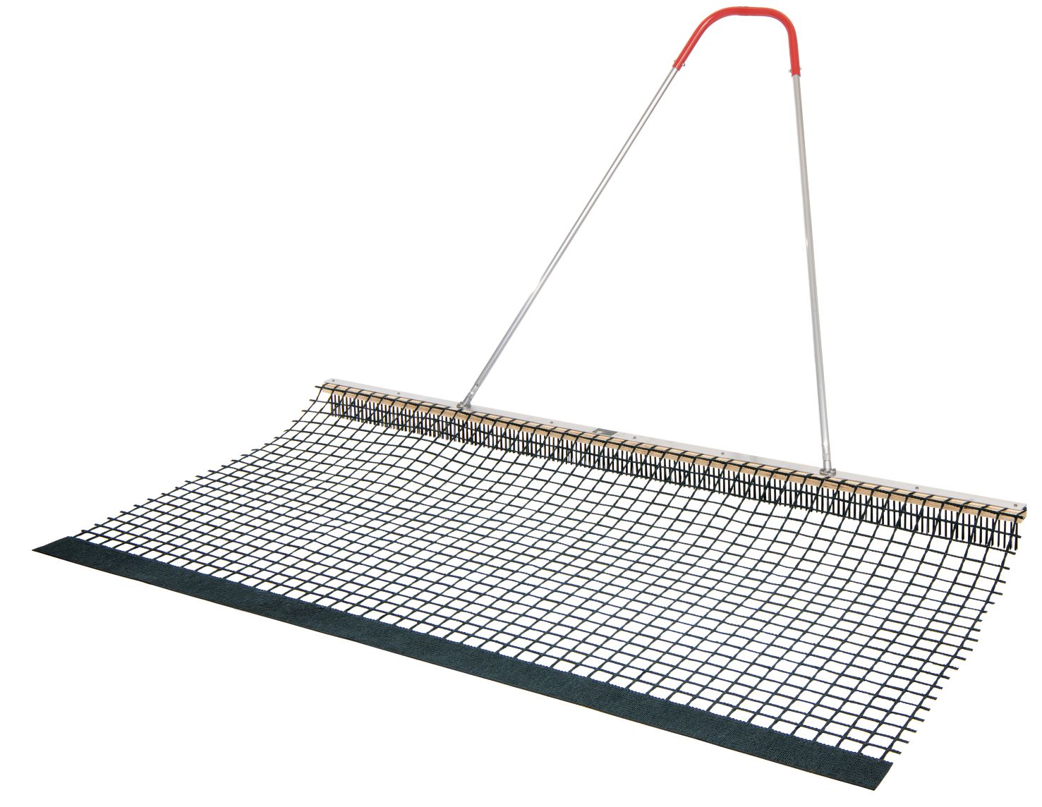 Stahldrahtbesen Schmal Extra mit PVC Gewebe