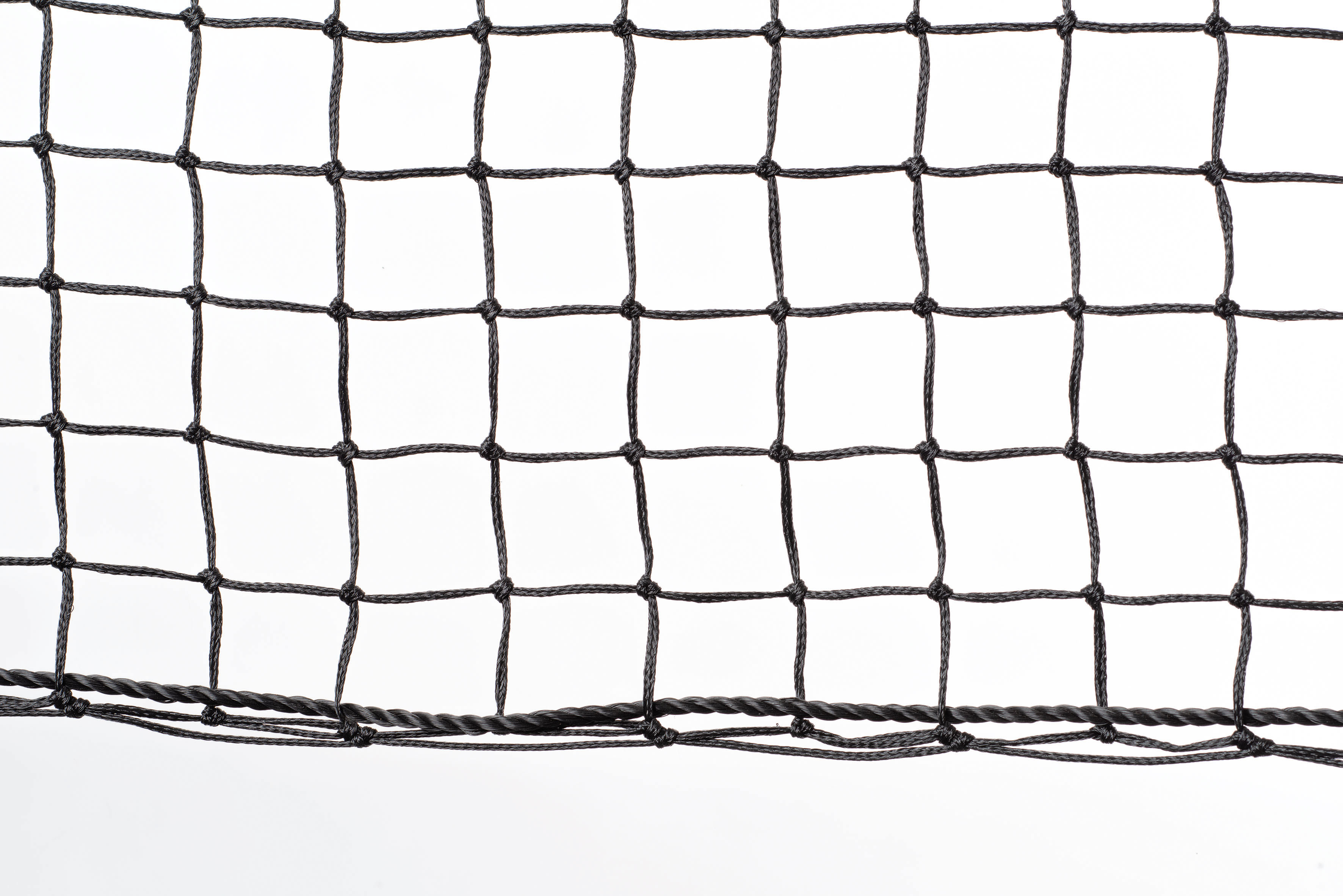 Unterkante Tennisnetz Court Royal TN 8 schwarz