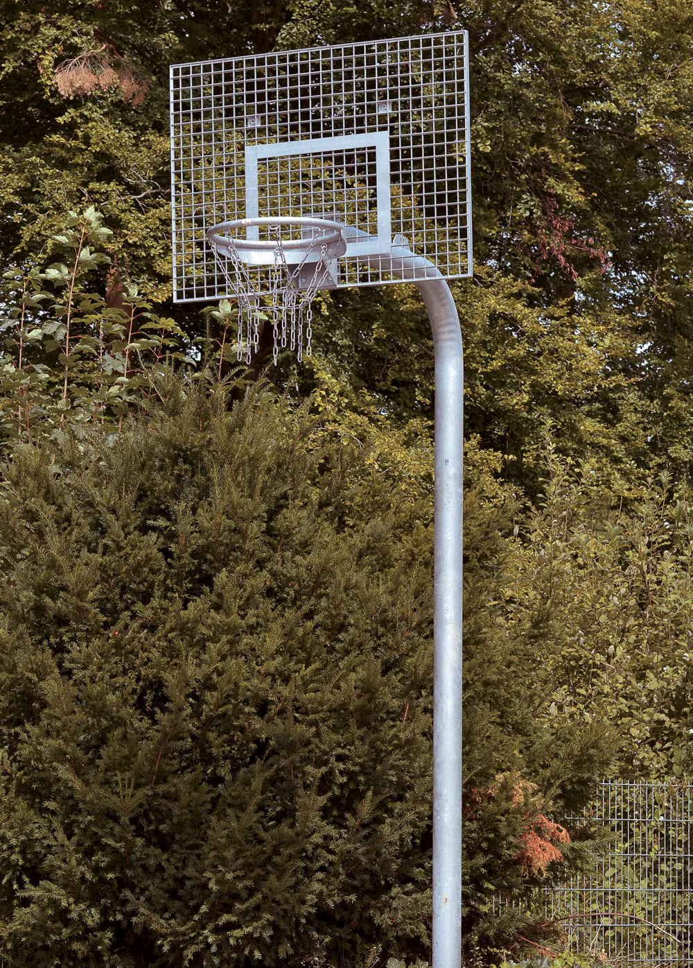Basketballanlage Royal Heavy Duty mit Gitterbrett