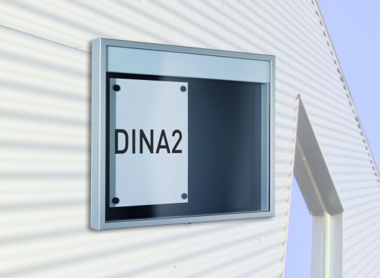 Schriftleiste neutral für alle Schaukästen Beispiel