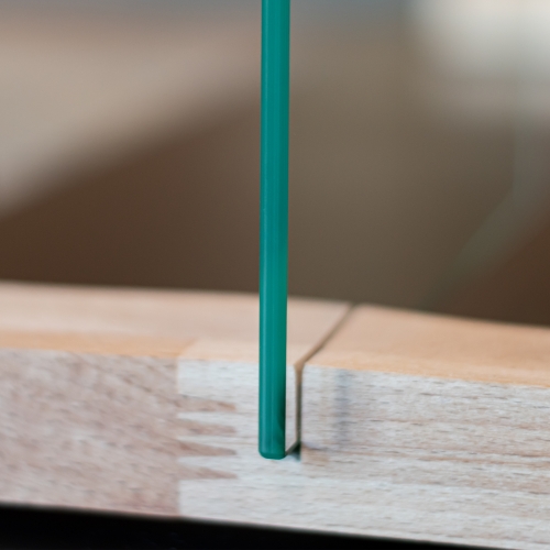 Hygiene- und Hustenschutz Detail Scheibe