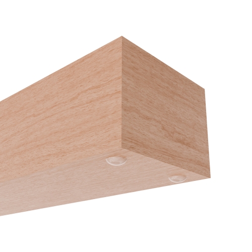 Hygiene- und Hustenschutz Detail Holz