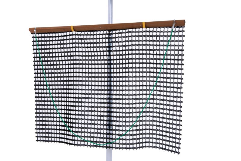 Schleppnetz Doppelhalter gelb