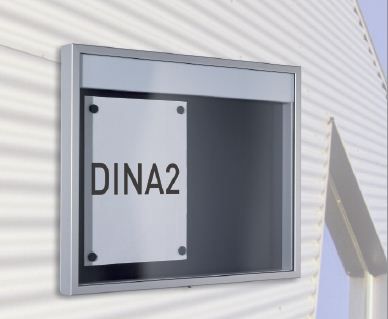 Schaukasten TMD 95 (1000 x 850 mm) Beispiel