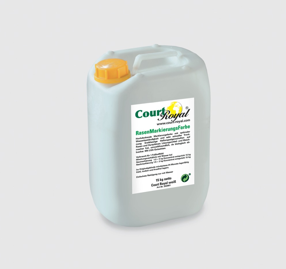 Rasenmarkierungsfarbe Weiß - 15kg Kanister
