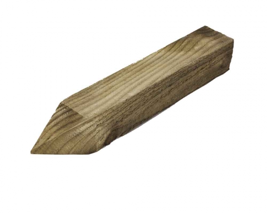 Holz-Klötzchen zur Eckpunktbefestigung der Tennislinien