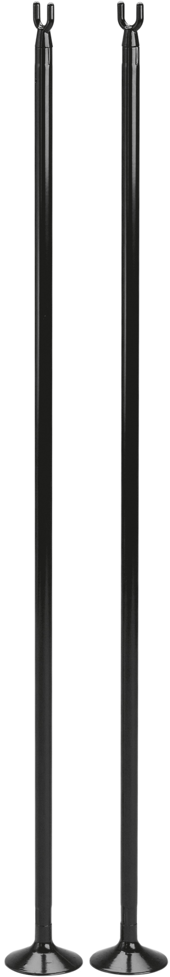 Single-Netzstützen schwarz