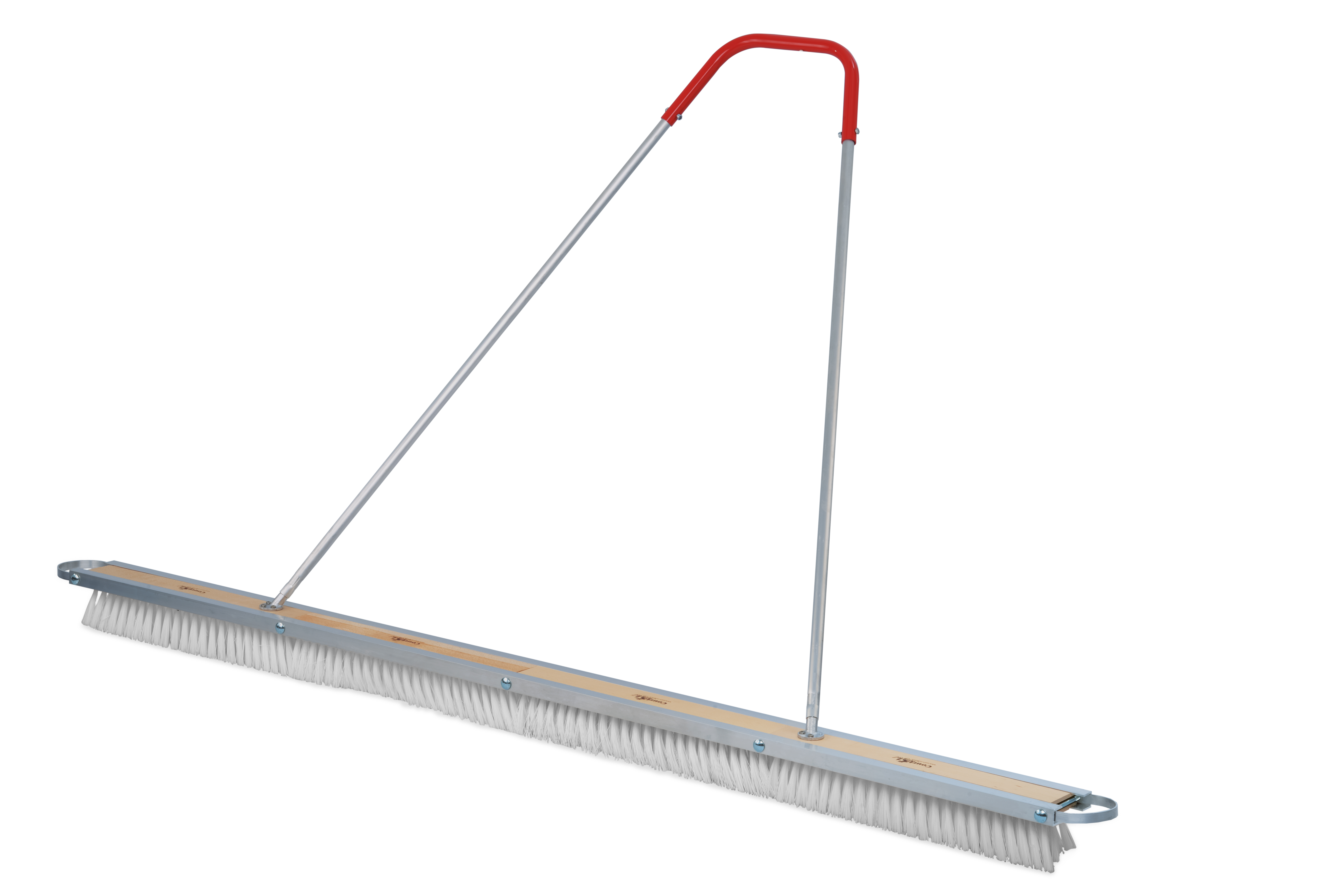 Tennisplatz-Abziehbesen Kunststoff weiß